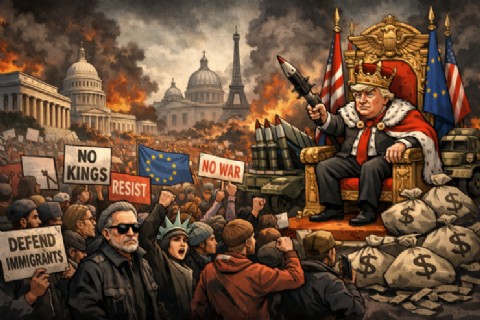 VIDEO | "No Kings": se desatan multitudinarias manifestaciones contra Donald Trump