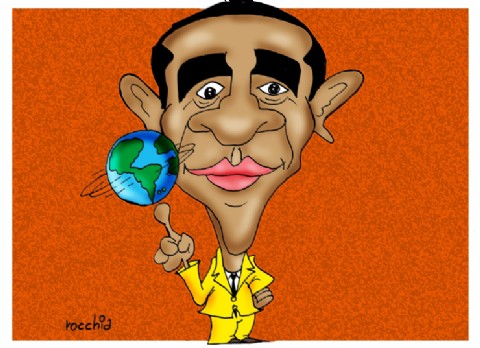 Trump compartió un video racista en contra de Obama y este le respondió: "Espectáculo de payasos"