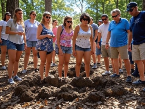 Turistas descubrieron restos humanos en Carolina del Sur que podrían pertenecer a un cementerio del siglo XIX