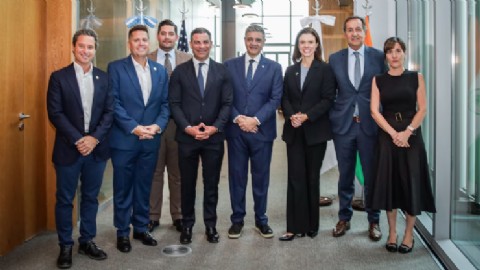 Francis Suárez fortalece lazos entre Miami y Buenos Aires en un encuentro con el alcalde Jorge Macri