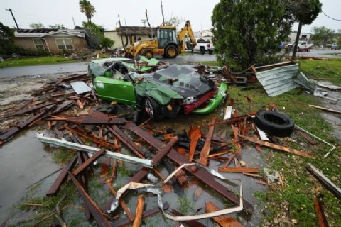 Un hombre murió tras un tornado en Texas cerca de la frontera con México