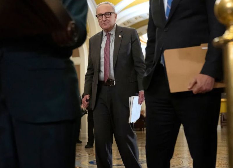 VIDEO | Tensión en el Partido Demócrata tras un polémico acuerdo en el Senado