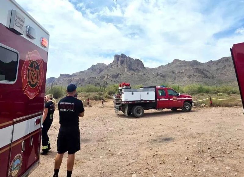 Un hombre murió por un golpe de calor mientras realizaba una caminata en Arizona