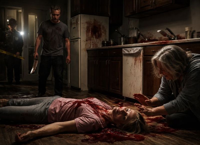 Iowa: apuñaló a su esposa frente a su madre y quedó acusado de asesinato en primer grado