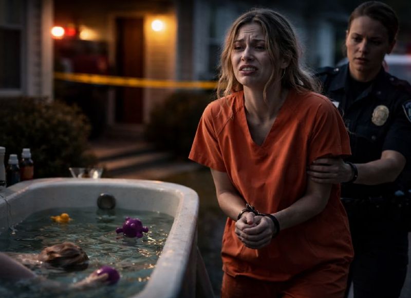 Una niña de Wisconsin murió en una bañera y su madre fue imputada por homicidio y negligencia