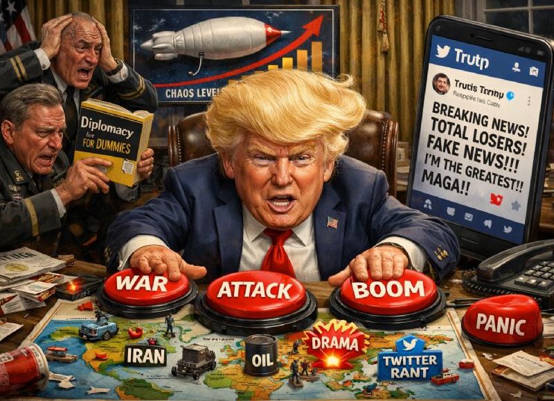 VIDEO | Trump amenaza con “destrucción total” en Irán y vuelve a escalar la guerra con declaraciones extremas