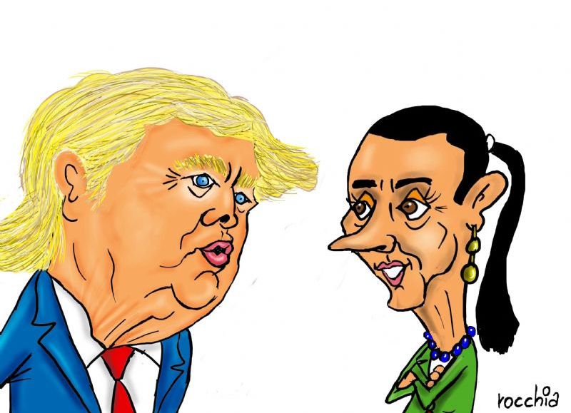 Donald Trump declara la guerra a Claudia Sheinbaum y México queda en el medio