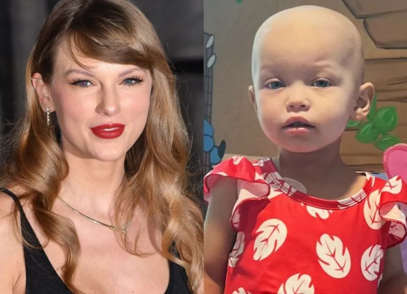 Taylor Swift dona 100 mil dólares para el tratamiento de Lilah, una niña con cáncer cerebral
