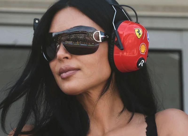 Kim Kardashian mostró una postal familiar junto a Lewis Hamilton y su hija Chicago