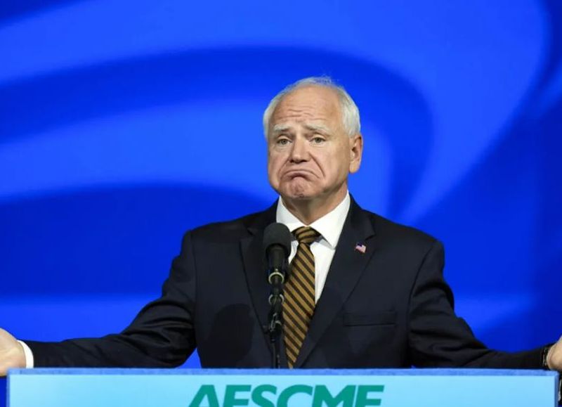 Acusan a Tim Walz de mentir sobre manejar bajo influencia del alcohol