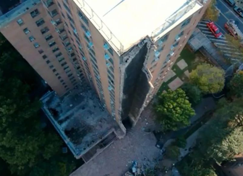 Nueva York: explosión en un edificio del Bronx provocó derrumbe parcial y generó fuerte despliegue de emergencias