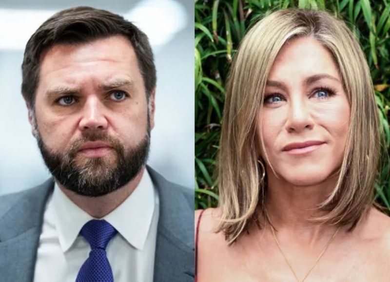 Jennifer Aniston arremete contra J.D Vance por calificar de "miserables" a las mujeres sin hijos