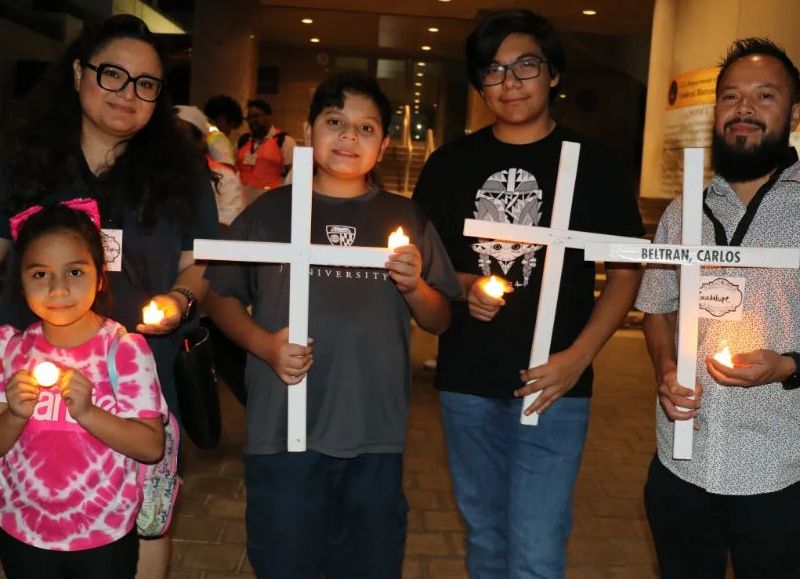 Los Ángeles: jornaleros recuerdan a los trabajadores esenciales fallecidos durante la pandemia